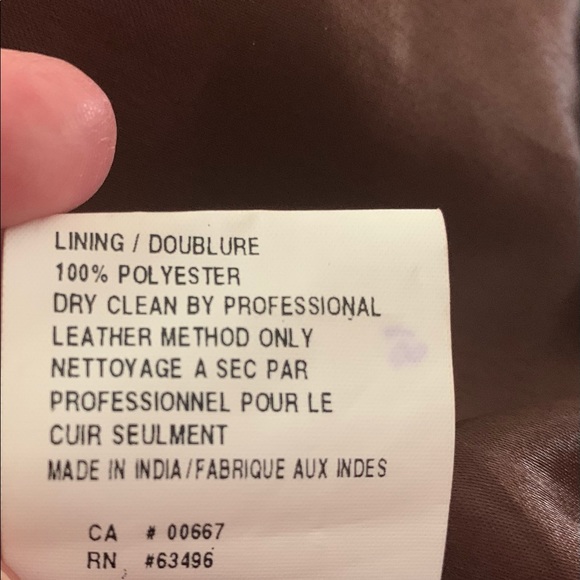 Bagatelle rich brown vintage leather jacket - Picture 7 of 9